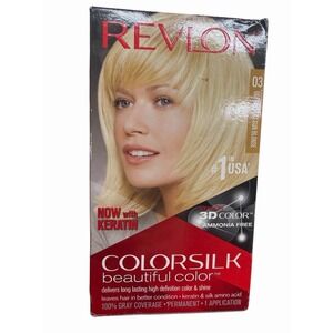 REVLON Colorsilk Beautiful Color Single Pack, 03 Ultra Light Sun Blonde DEAL!!!